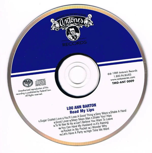 Lou Ann Barton - Read My Lips (CD) - Image 3