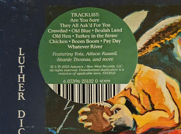 Luther Dickinson - Magic Music For Family Folk (CD) - Image 3