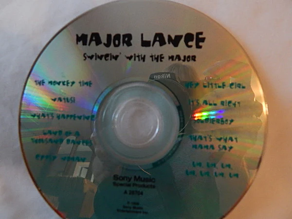 Major Lance - Swingin' With The Major (CD) - Image 3