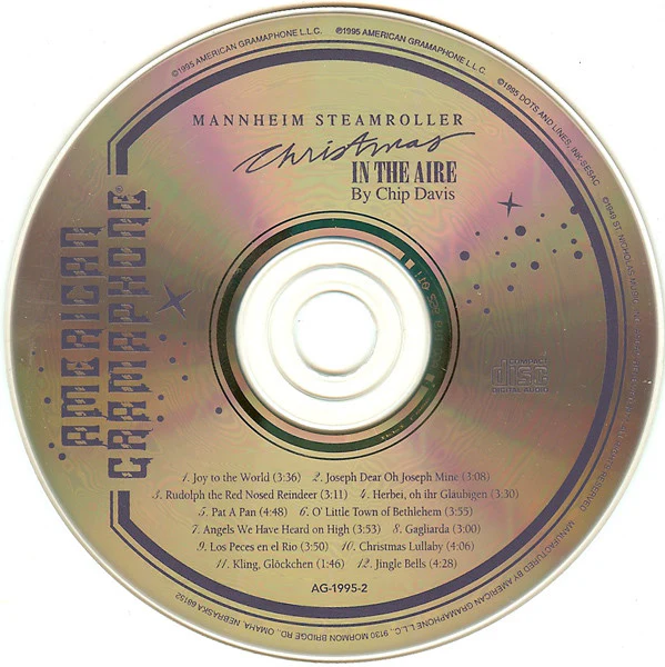 Mannheim Steamroller By Chip Davis - Christmas In The Aire (CD) - Image 3