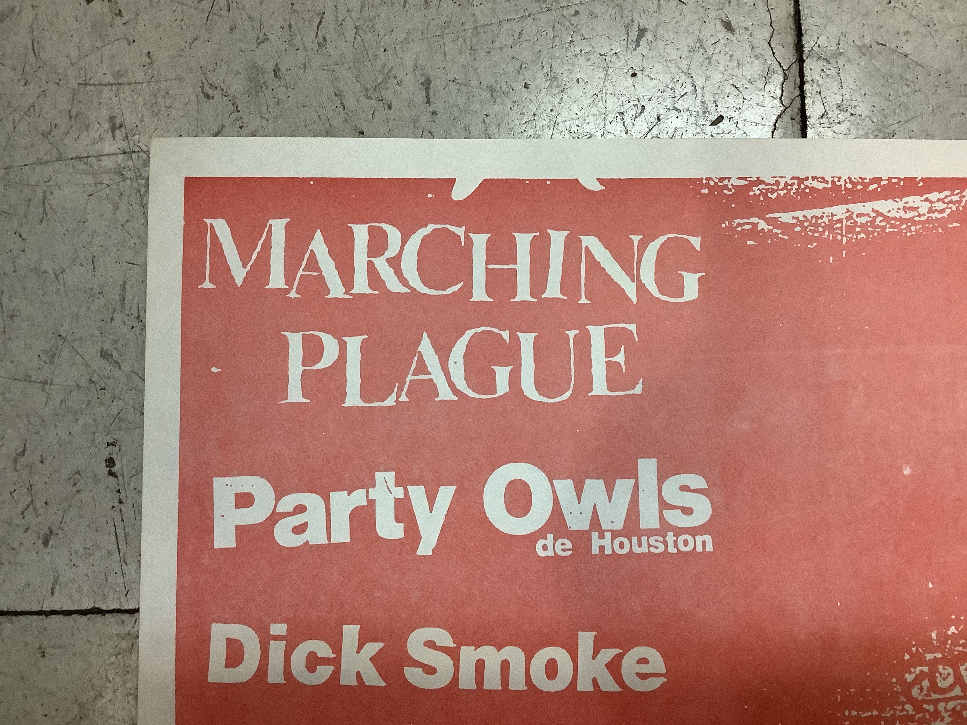 Marching Plague at Bone Club (Poster) - Image 2