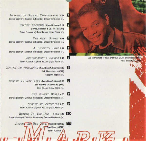 Mark Whitfield - 7th Ave. Stroll (CD) - Image 5