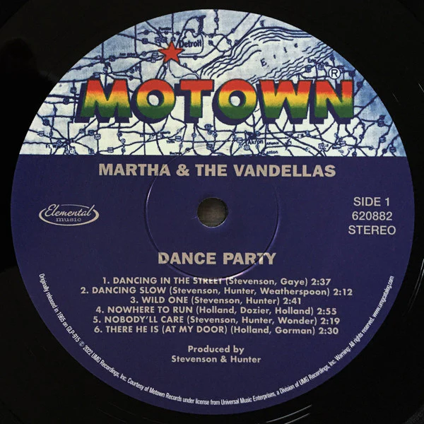 Martha Reeves & The Vandellas - Dance Party (Vinyl) - Image 3