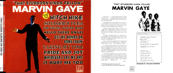 Marvin Gaye - That Stubborn Kinda Fellow & How Sweet It Is To Be Loved By You (CD) - Image 5