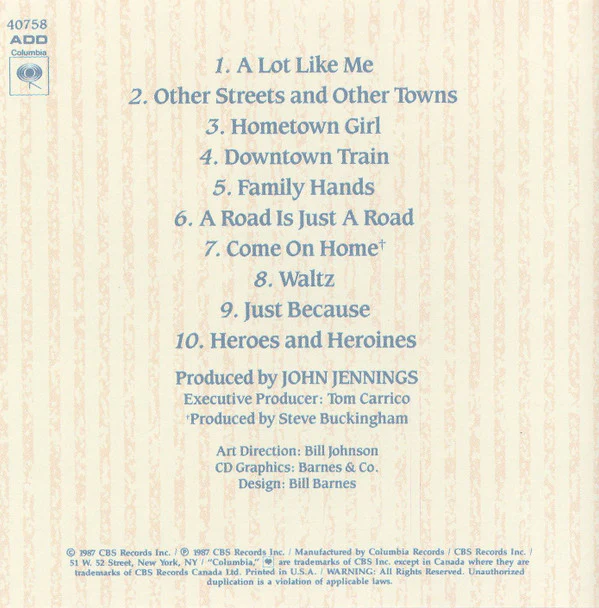 Mary Chapin Carpenter - Hometown Girl (CD) - Image 5