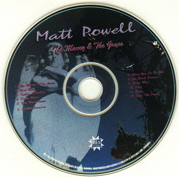 Matt Powell  - The Money & The Grass (CD) - Image 5