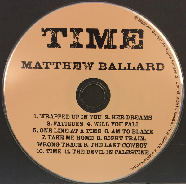 Matthew Ballard - Time (CD) - Image 4