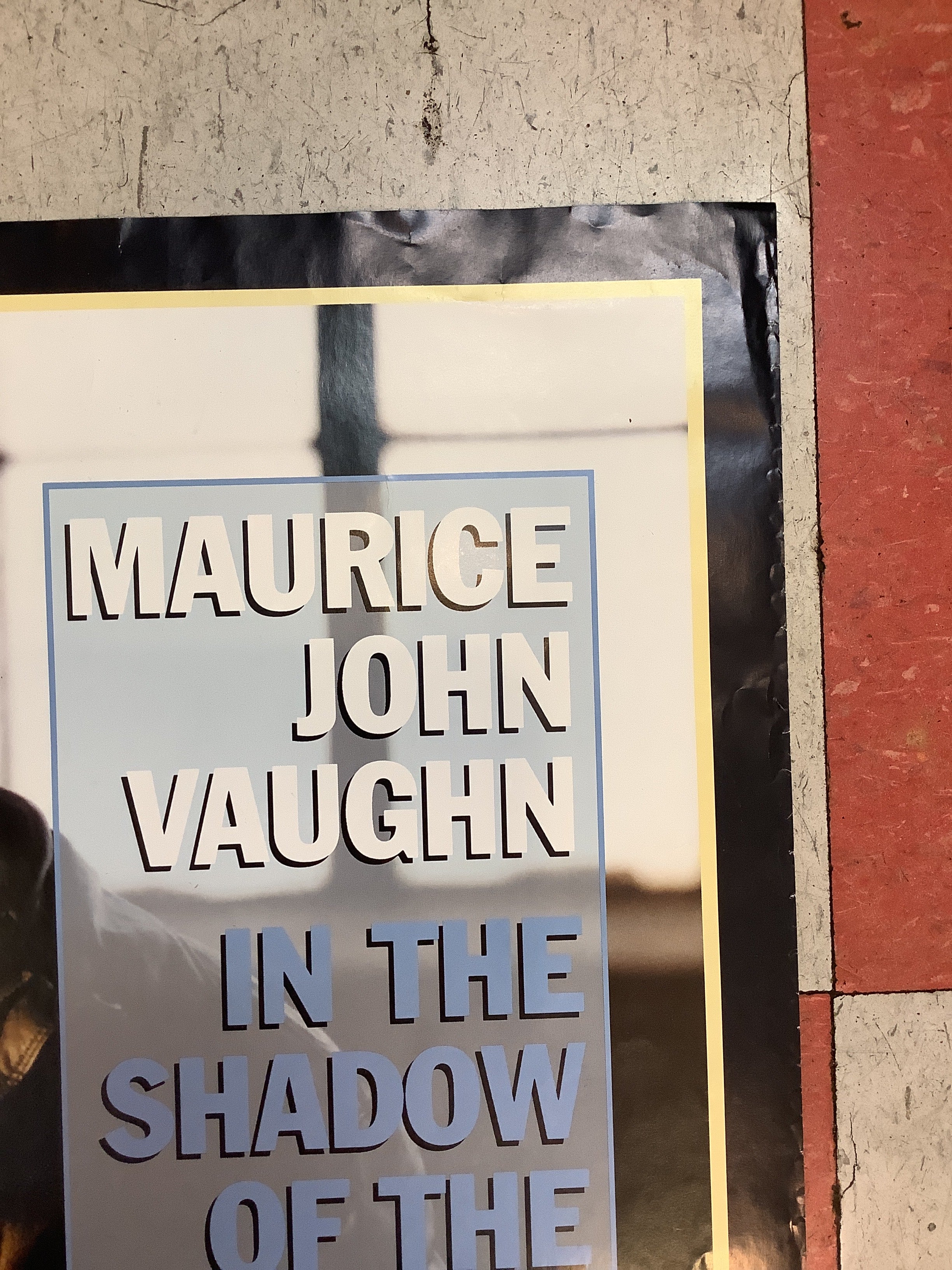 Maurice John Vaughn "In the Shadow of the City" Promo - 1993 (Poster) - Image 3