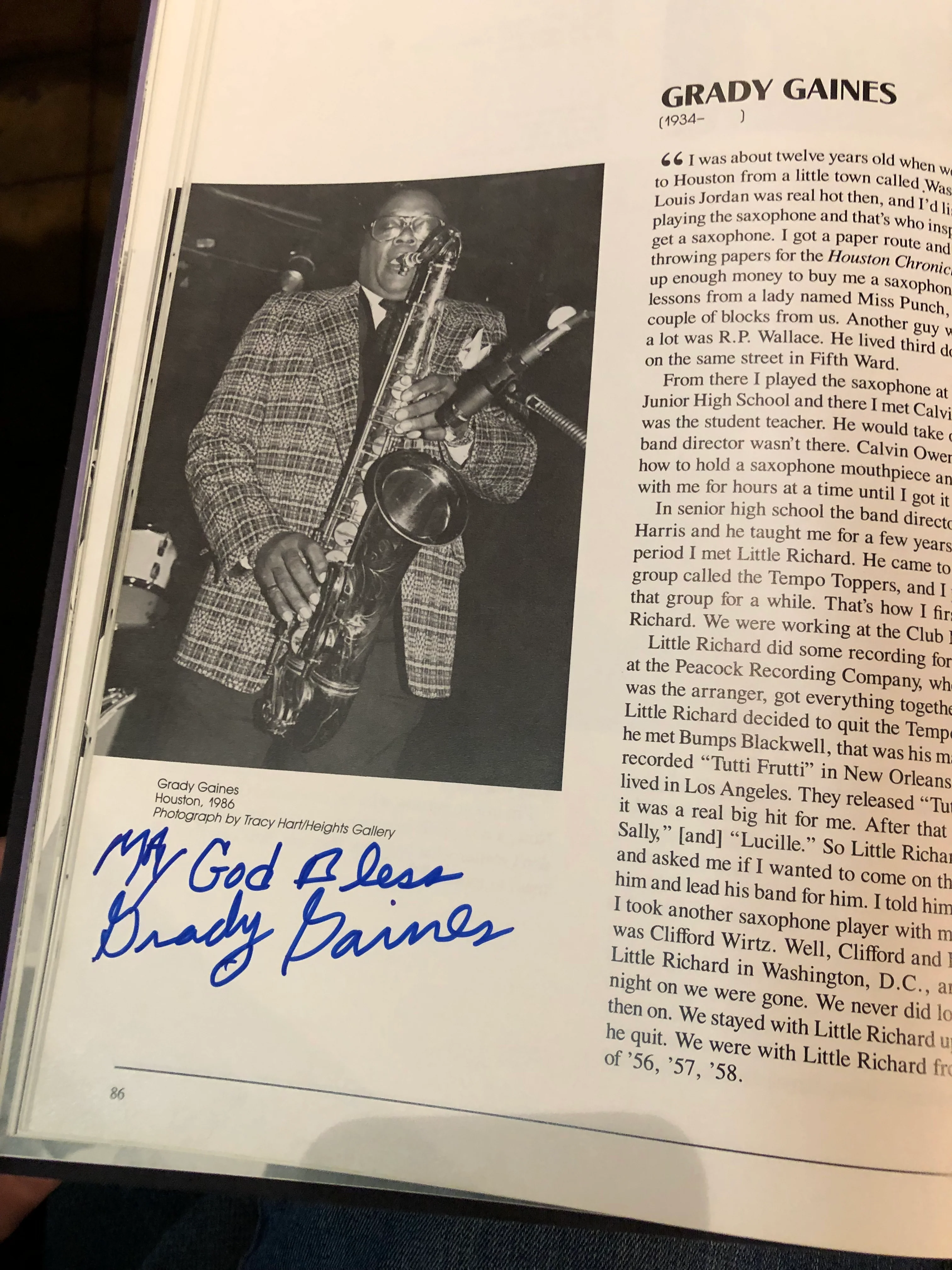 Meeting The Blues, The Rise Of The Texas Sound AUTOGRAPHED - Alan Govenar (Book) - Image 13