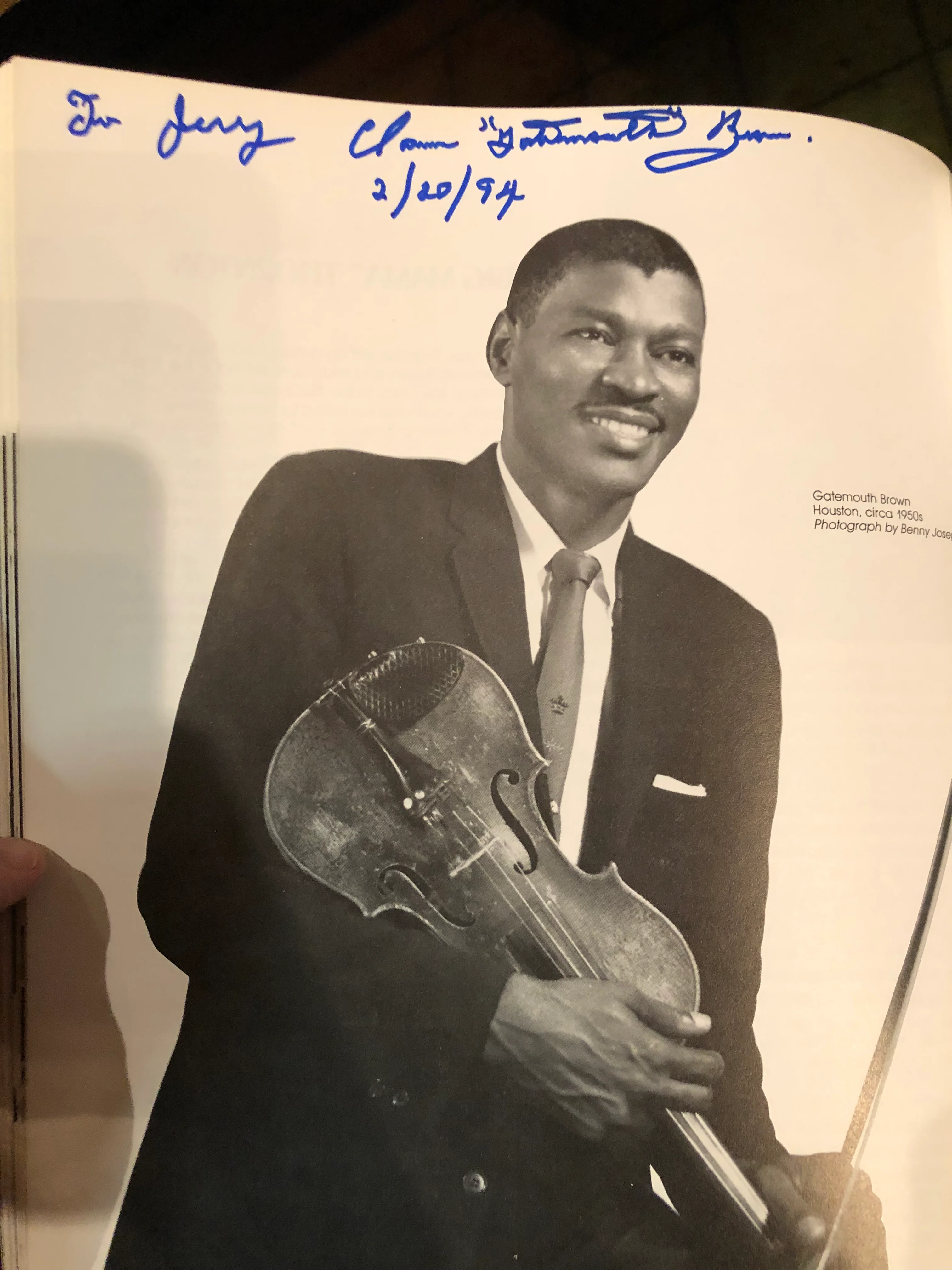 Meeting The Blues, The Rise Of The Texas Sound AUTOGRAPHED - Alan Govenar (Book) - Image 4