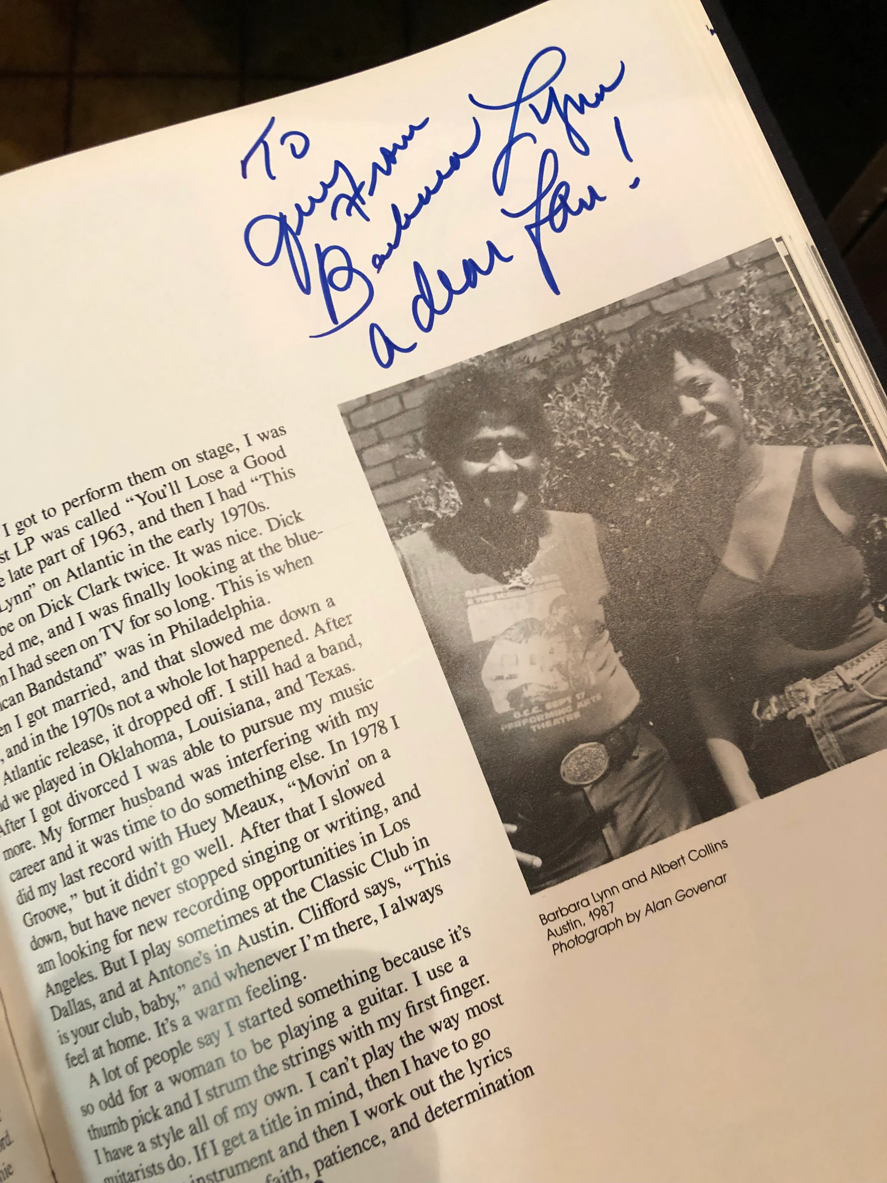 Meeting The Blues, The Rise Of The Texas Sound AUTOGRAPHED - Alan Govenar (Book) - Image 8