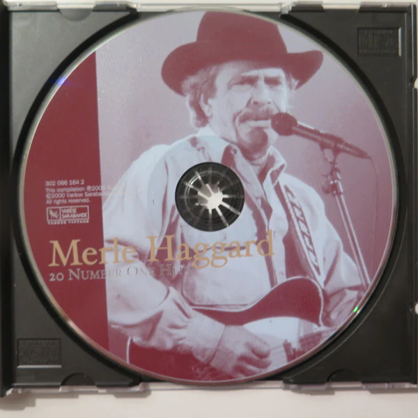 Merle Haggard - 20 Number One Hits (CD) - Image 3