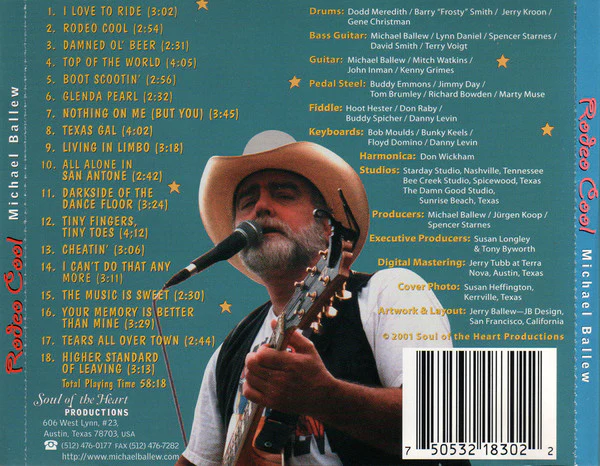 Michael Ballew - Rodeo Cool (CD) - Image 2