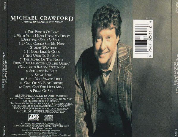 Michael Crawford - A Touch Of Music In The Night (CD) - Image 2