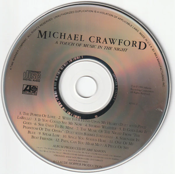 Michael Crawford - A Touch Of Music In The Night (CD) - Image 3