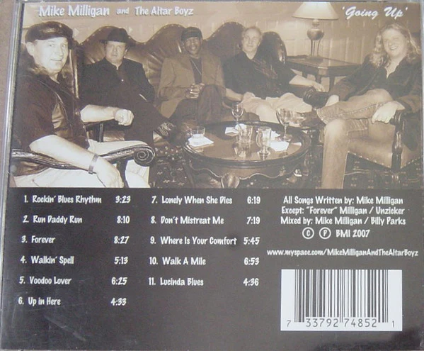 Mike Milligan And The Altar Boyz - Going Up (CD) - Image 2