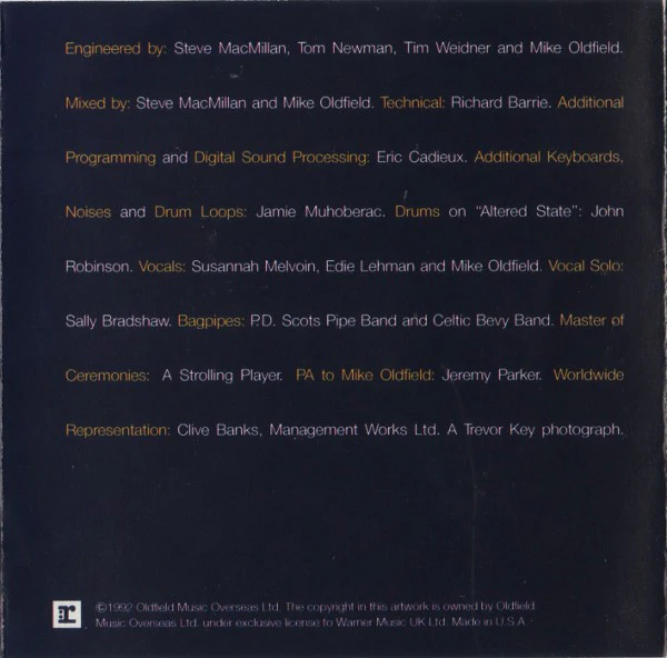 Mike Oldfield - Tubular Bells 2 (CD) - Image 3