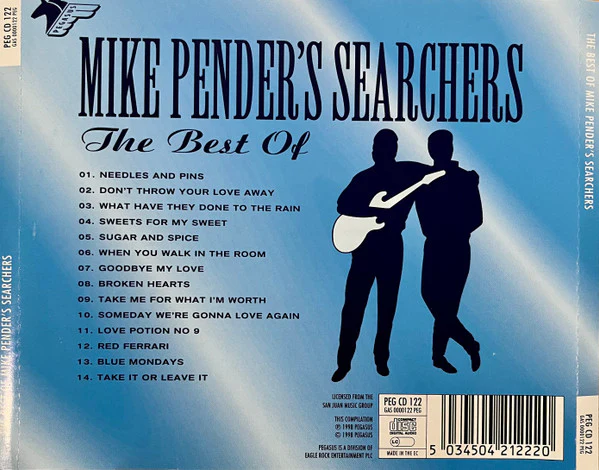 Mike Pender's Searchers - The Best Of Mike Pender's Searchers (CD) - Image 2