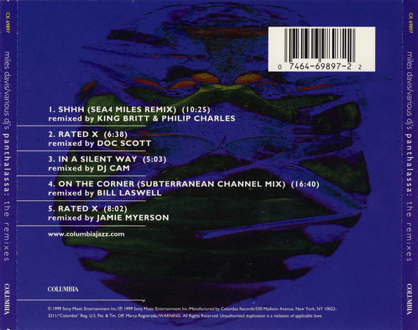 Miles Davis - Panthalassa: The Remixes (CD) - Image 2