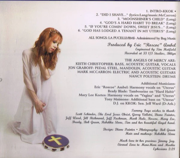 Miss Tammy Faye Starlite & The Angels Of Mercy - On My Knees (CD) - Image 2