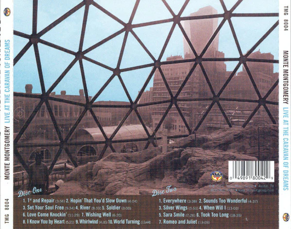 Monte Montgomery - Live At The Caravan Of Dreams (CD) - Image 2