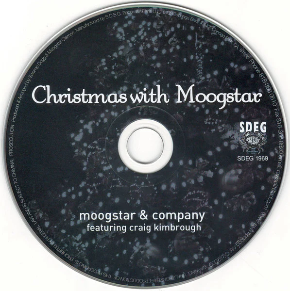 Larry Clemon featuring Craig Kimbrough - Christmas with Moogstar (CD) - Image 5