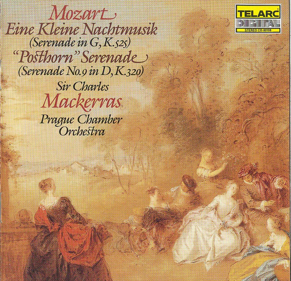 Wolfgang Amadeus Mozart - Sir Charles Mackerras, Prague Chamber Orchestra - Eine Kleine Nachtmusik • "Posthorn" Serenade (CD)