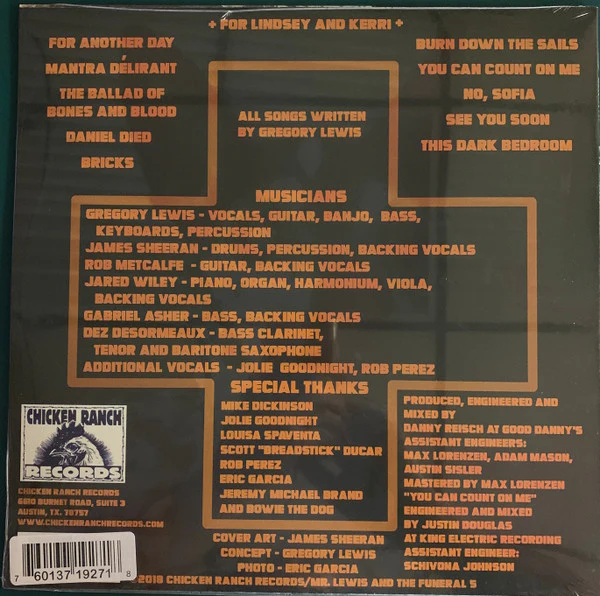 Mr. Lewis And The Funeral 5 - Before The World Beat You Down (Vinyl) - Image 2