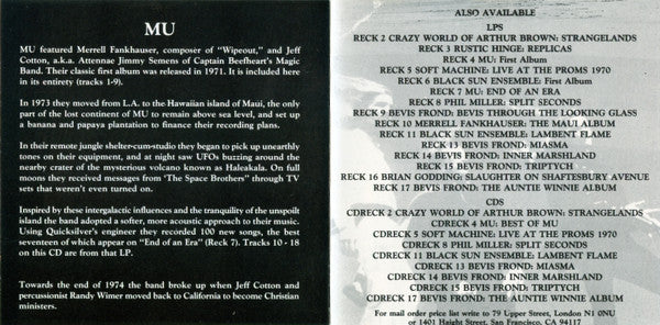 Mu  - Best Of Mu (CD) - Image 5