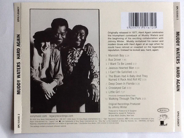 Muddy Waters - Hard Again (CD) - Image 2