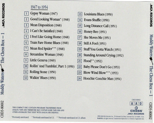 Muddy Waters - The Chess Box (CD) - Image 4