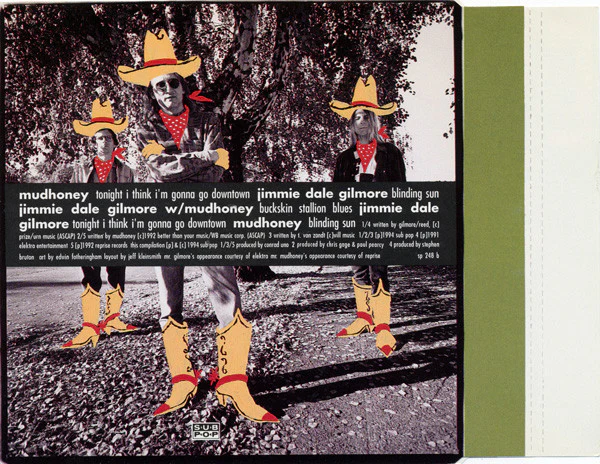 Mudhoney / Jimmie Dale Gilmore - Mudhoney / Jimmie Dale Gilmore (CD) - Image 2