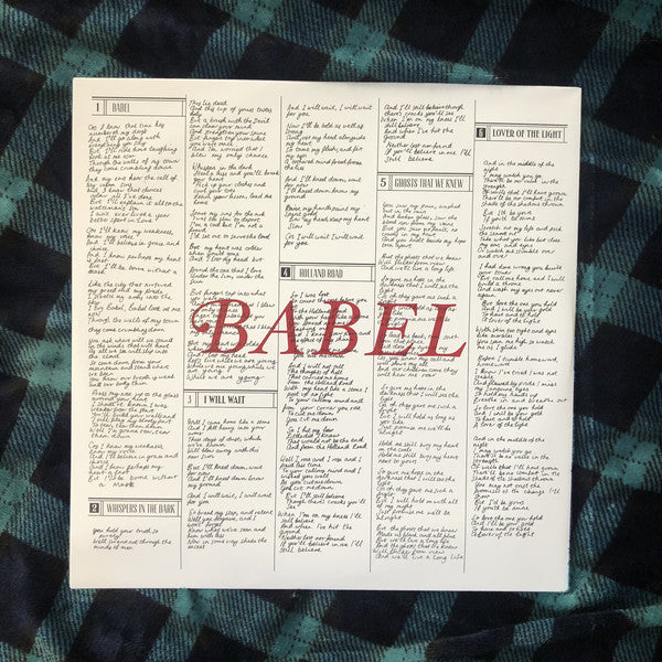 Mumford & Sons - Babel (LP, Album, Gat) - Image 4