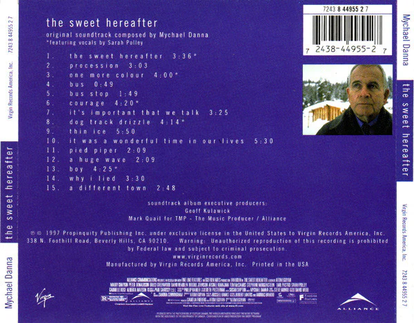 Mychael Danna - The Sweet Hereafter (Original Motion Picture Soundtrack) (CD) - Image 5