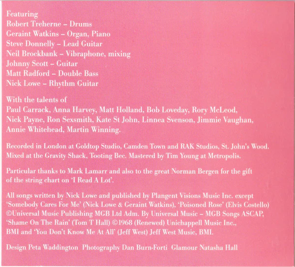 Nick Lowe - The Old Magic (CD) - Image 5