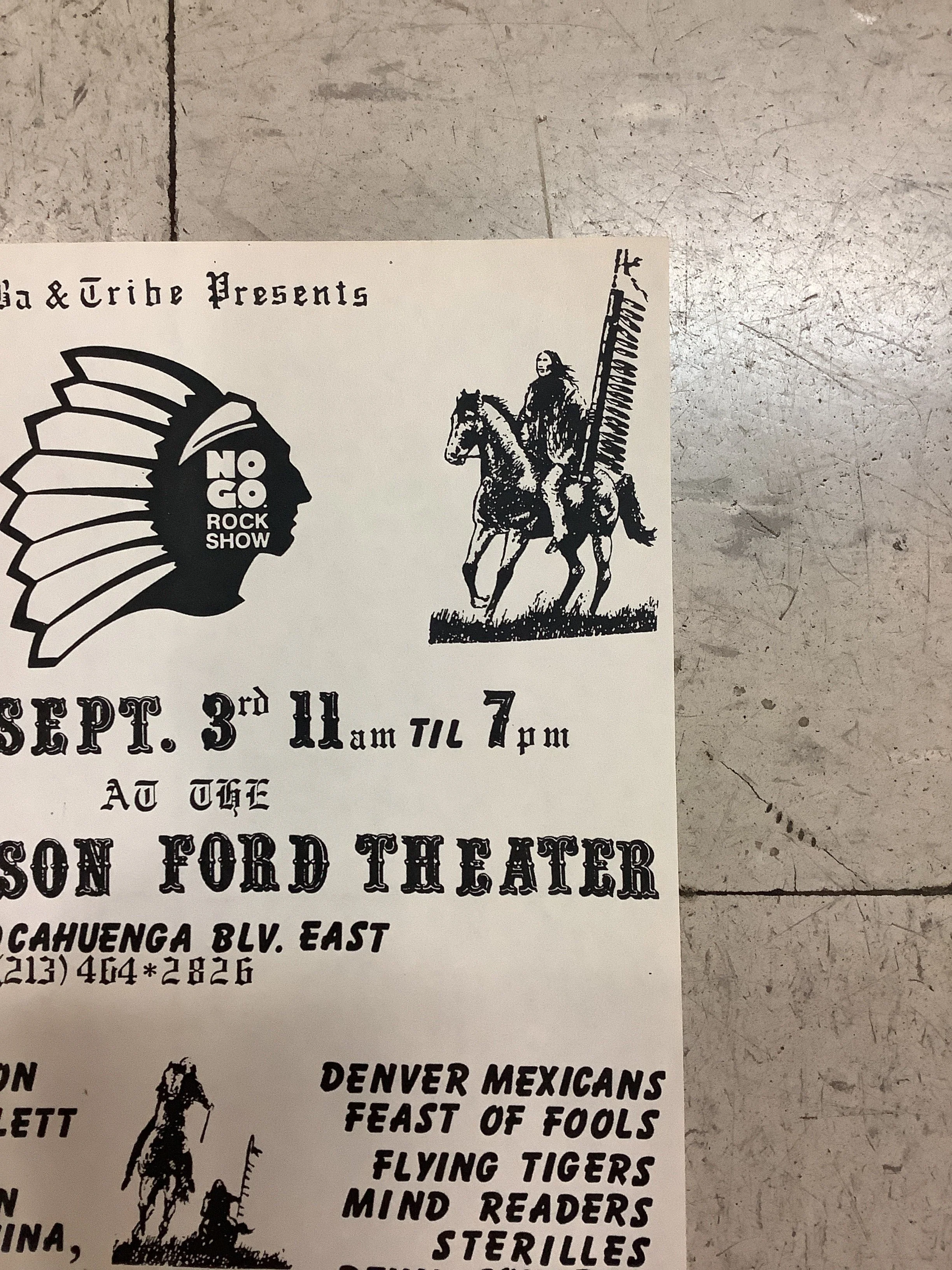 NO G.O. Rock Show at the John Anson Ford Theater (Poster) - Image 3