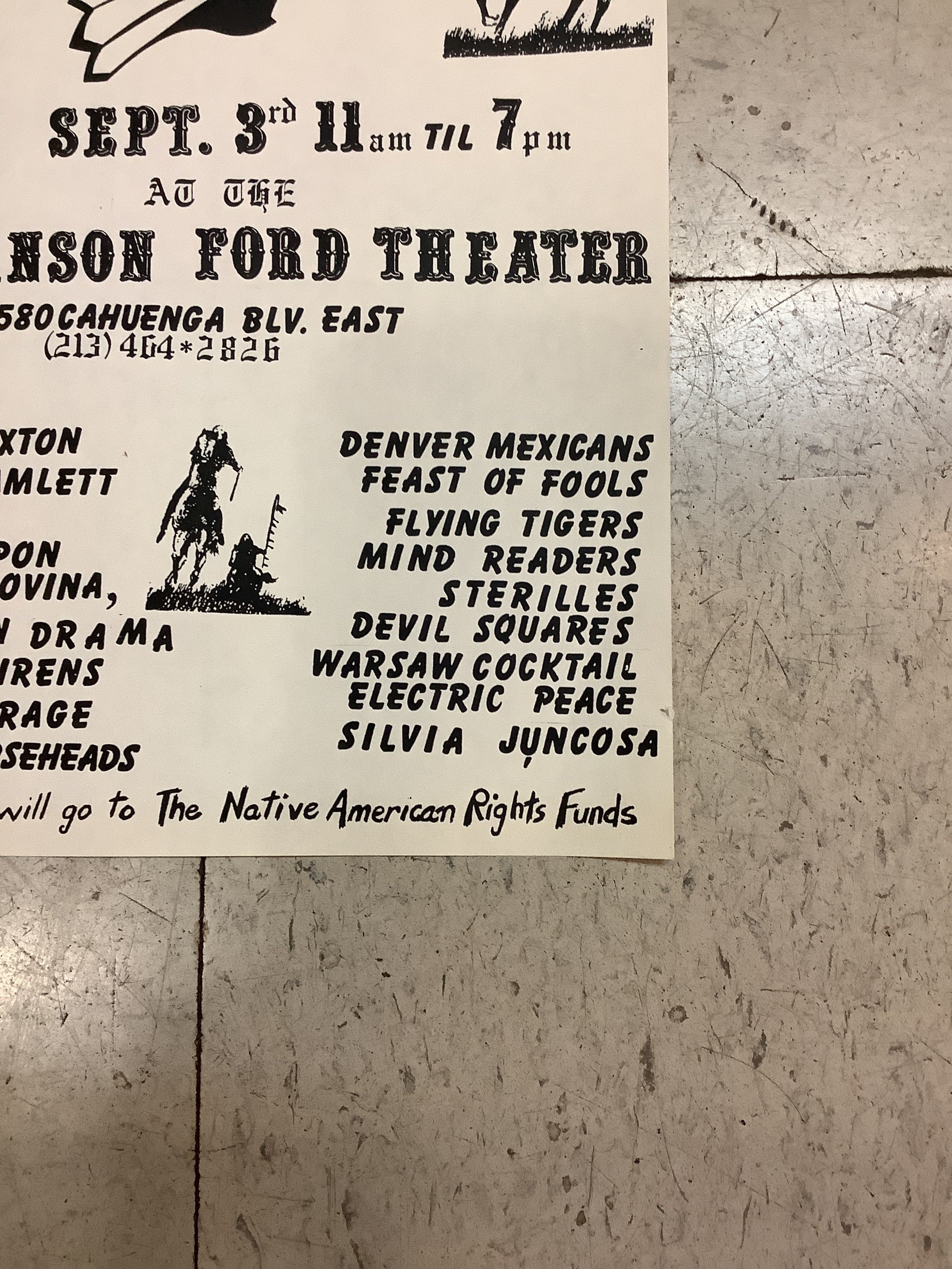 NO G.O. Rock Show at the John Anson Ford Theater (Poster) - Image 4