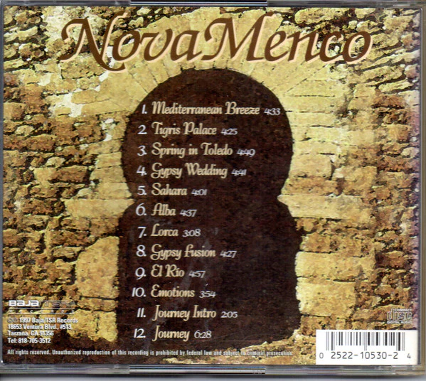 Nova Menco - Gypsy Fusion (CD) - Image 2