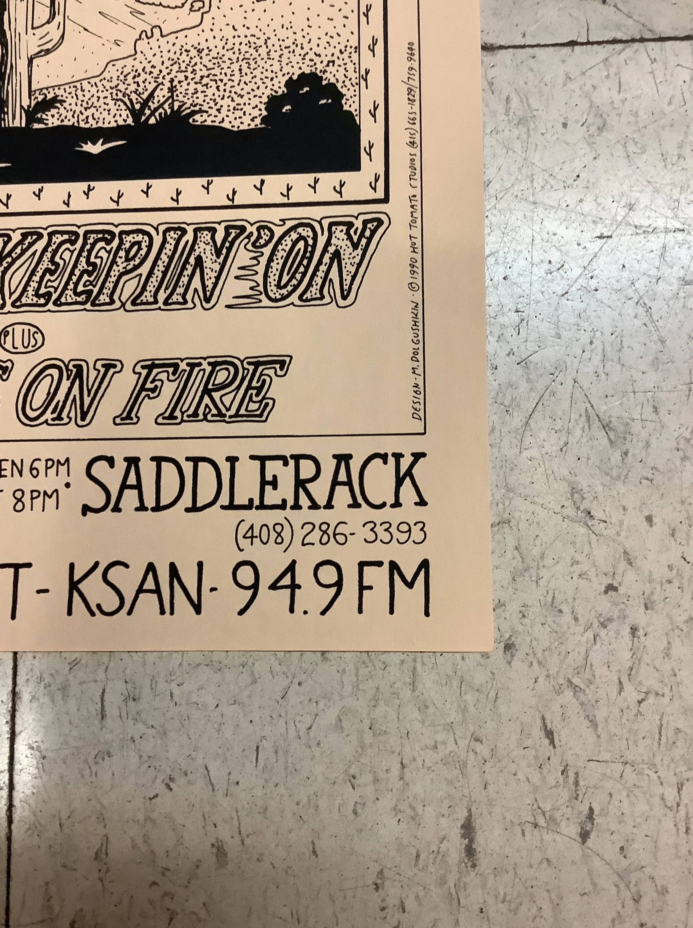 NRPS at Saddlerack - 1990 (Poster) - Image 4