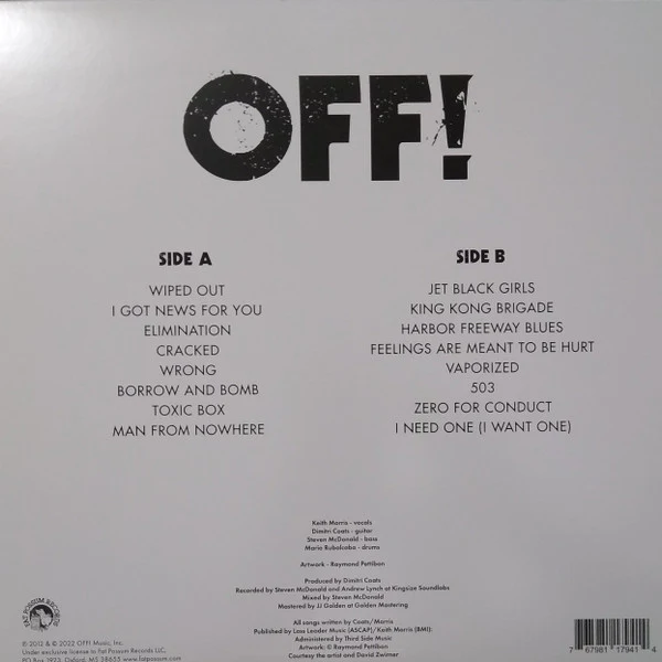OFF! - OFF! (Vinyl) - Image 2
