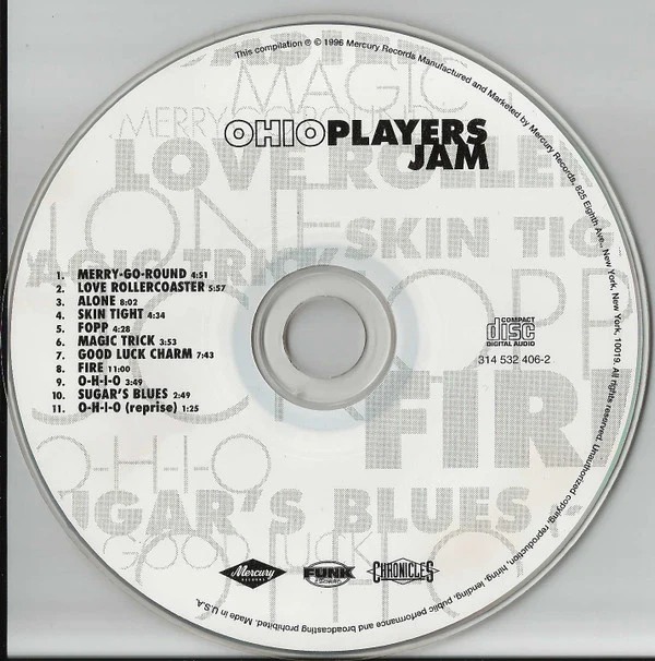 Ohio Players - Jam (CD) - Image 3