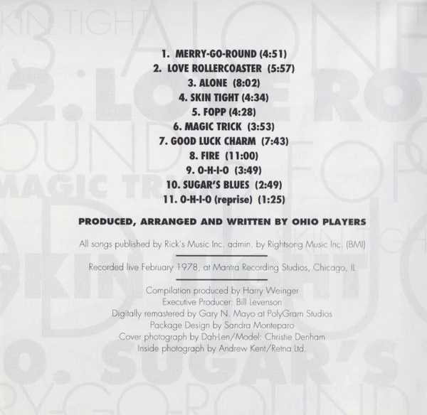 Ohio Players - Jam (CD) - Image 5