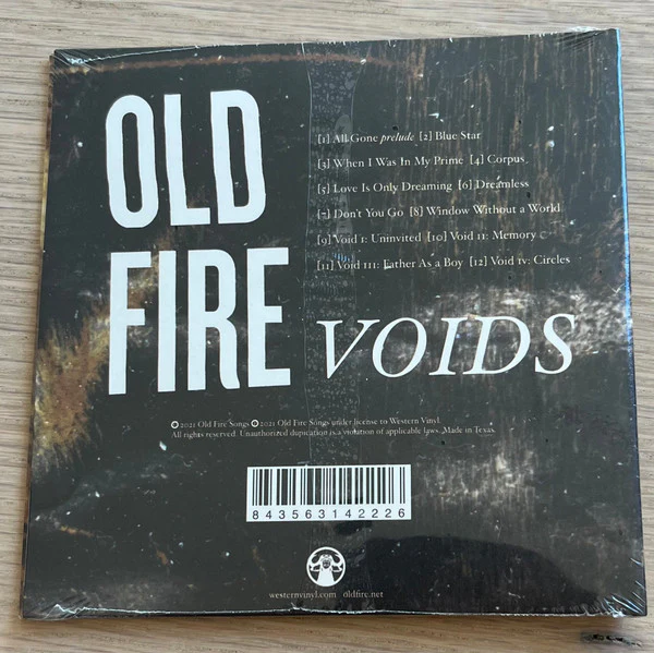 Old Fire  - Voids (CD) - Image 2