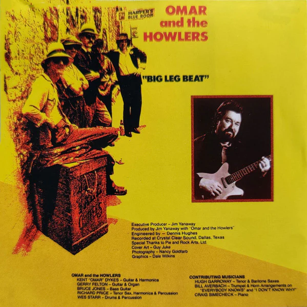 Omar And The Howlers - Big Leg Beat (CD) - Image 2