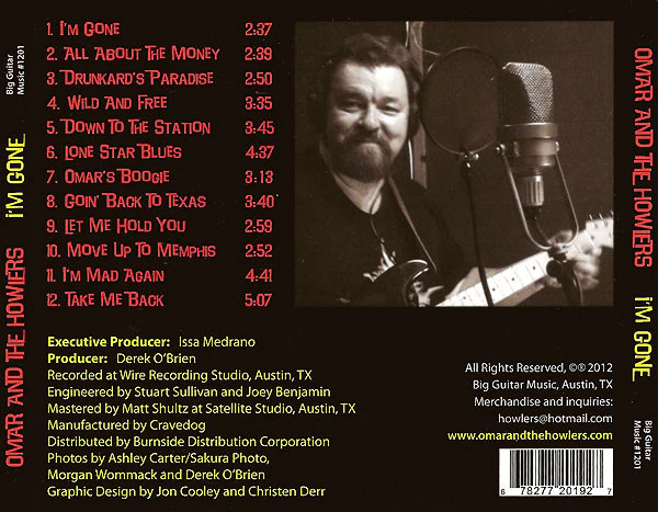 Omar And The Howlers - I'm Gone (CD) - Image 2