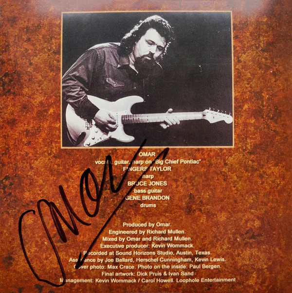 Omar Dykes - Blues Bag (CD) - Image 2