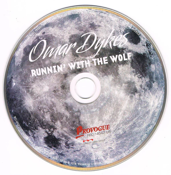 Omar Dykes - Runnin' With The Wolf (CD) - Image 3