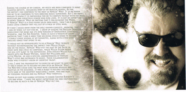 Omar Dykes - Runnin' With The Wolf (CD) - Image 5