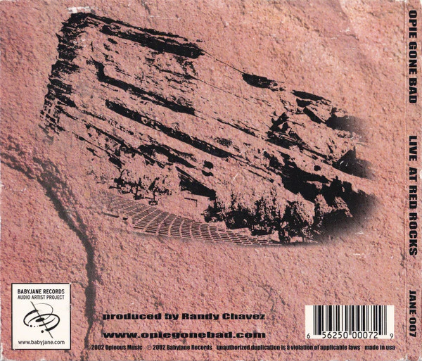 Opie Gone Bad - Live At Red Rocks (CD) - Image 4