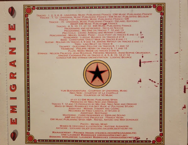 Orishas - Emigrante (CD) - Image 4